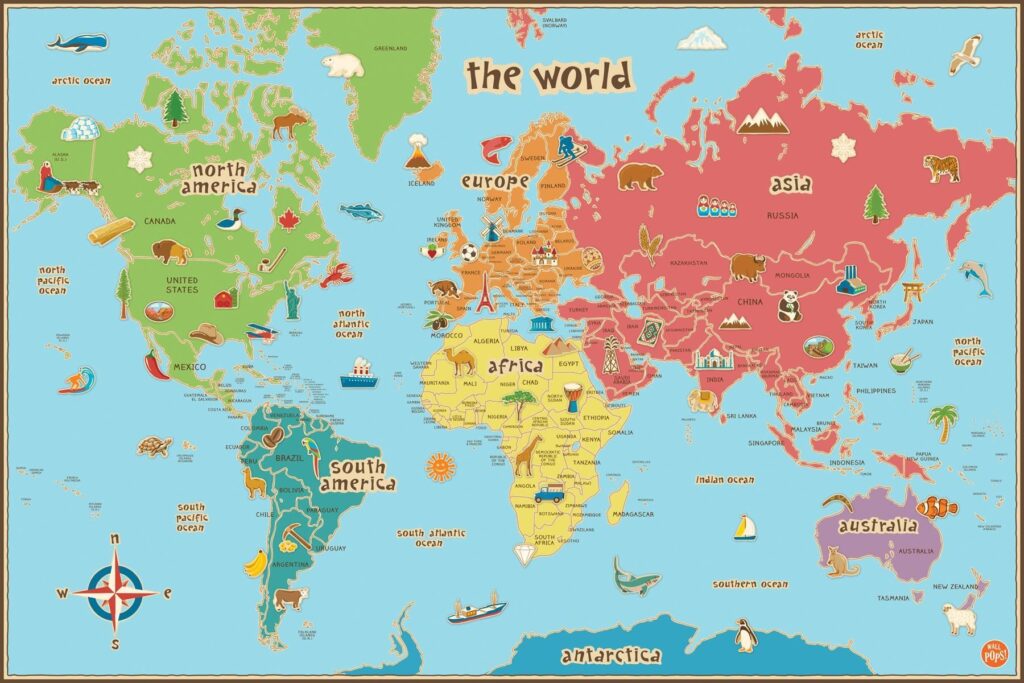 Interactive World Maps With Countries
