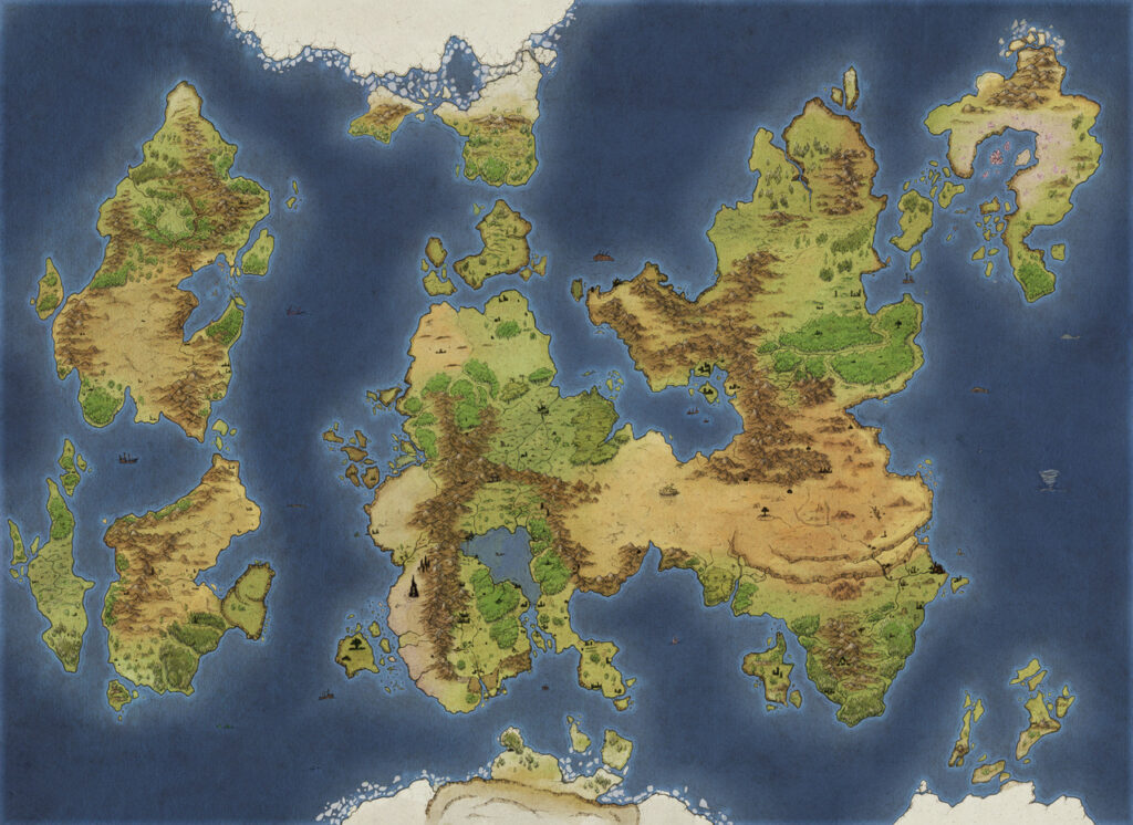 D&D World Map