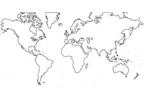 Blank World Map pdf